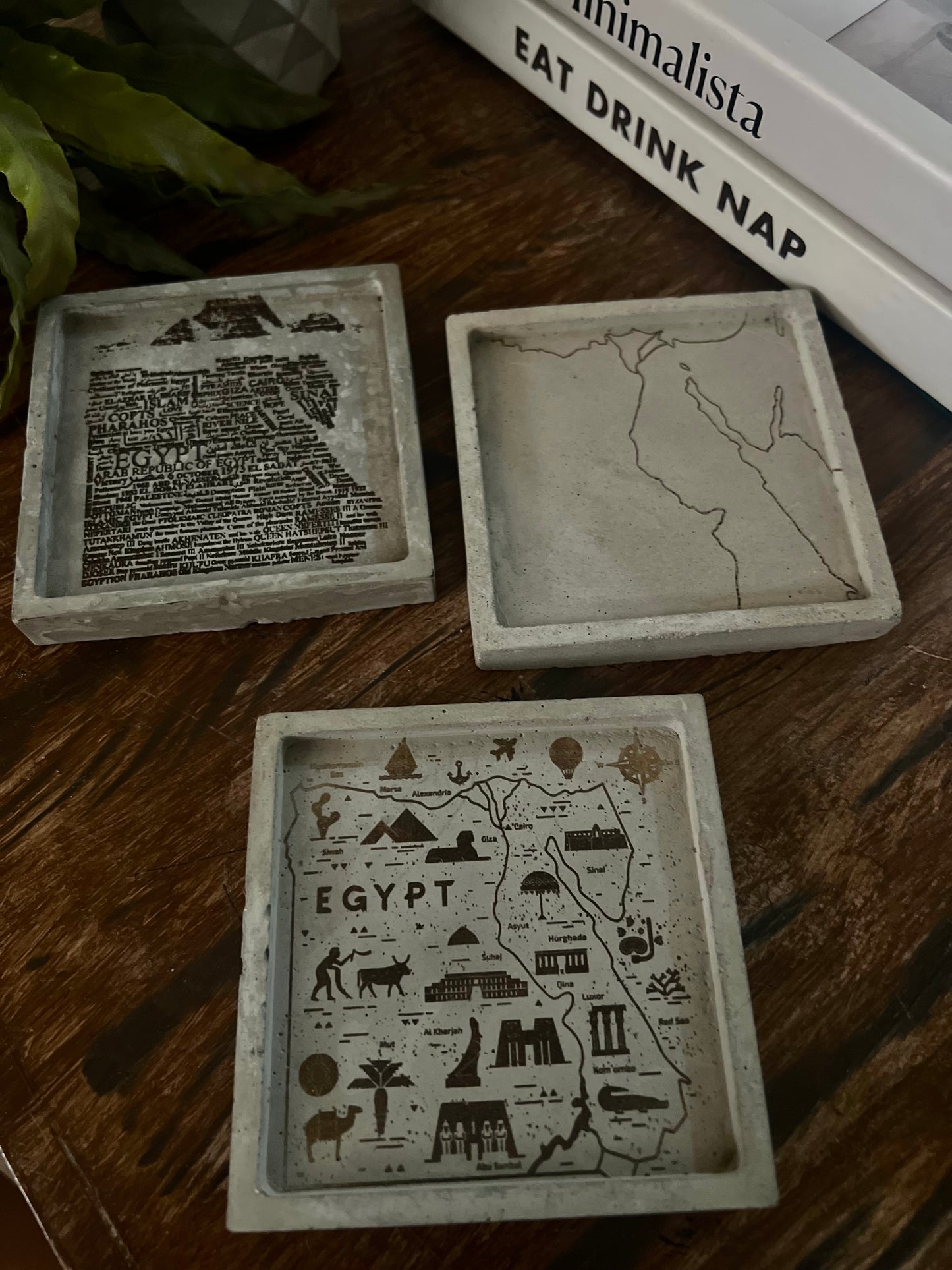 Engraved City Maps Coasters