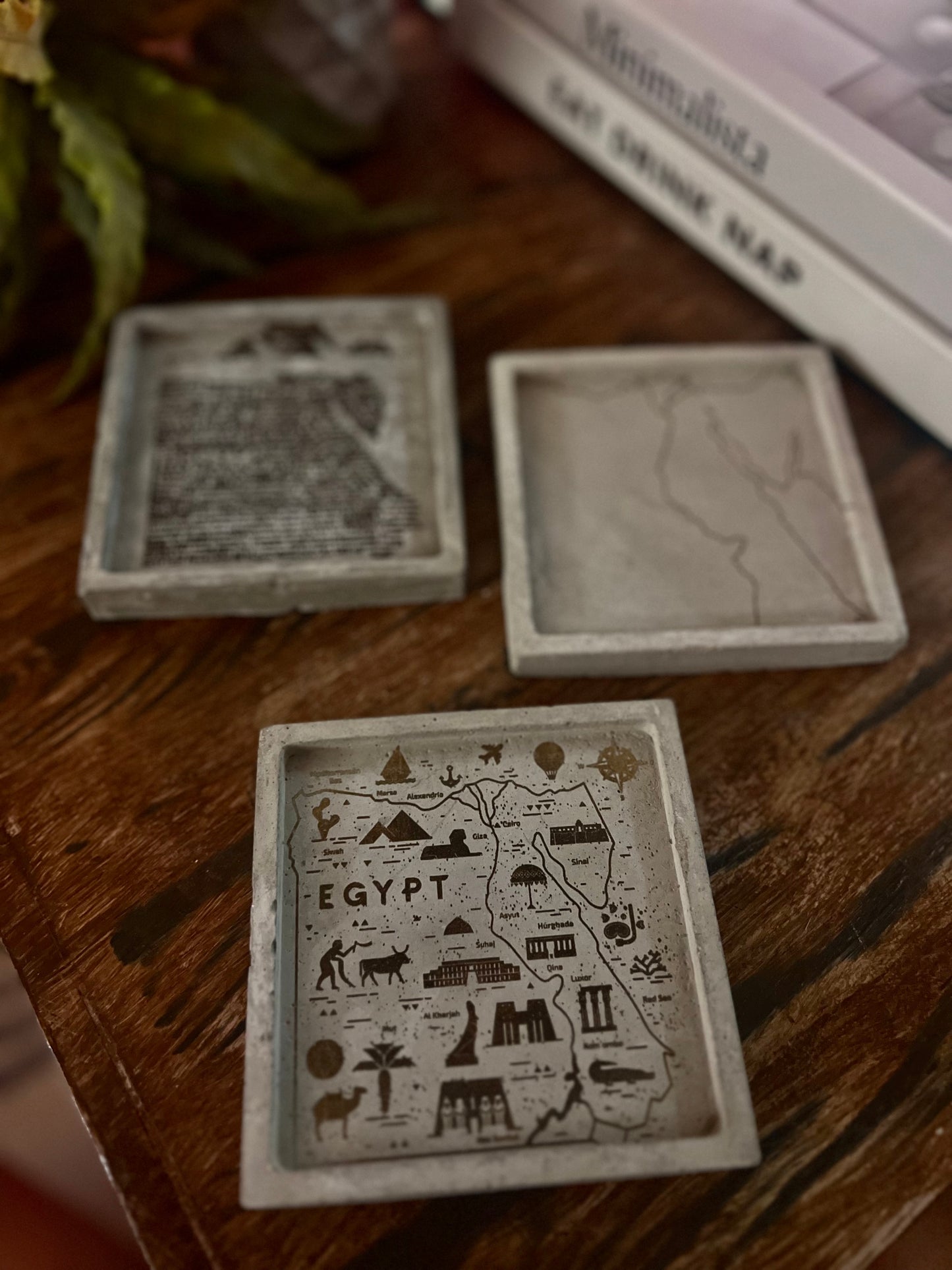 Engraved City Maps Coasters