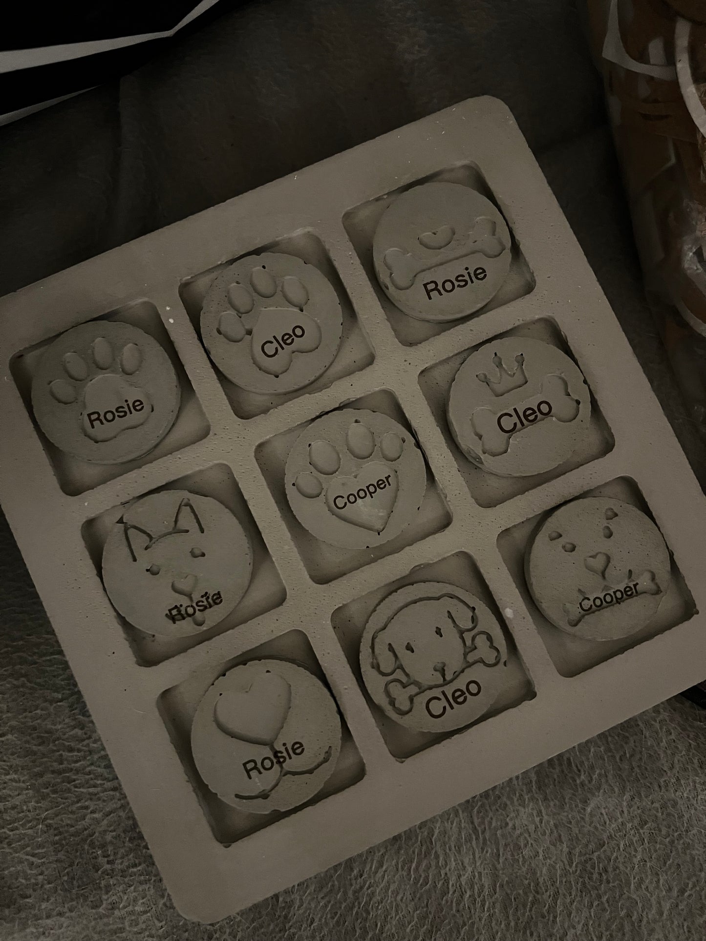 Personalized Pets Tic Tac toe