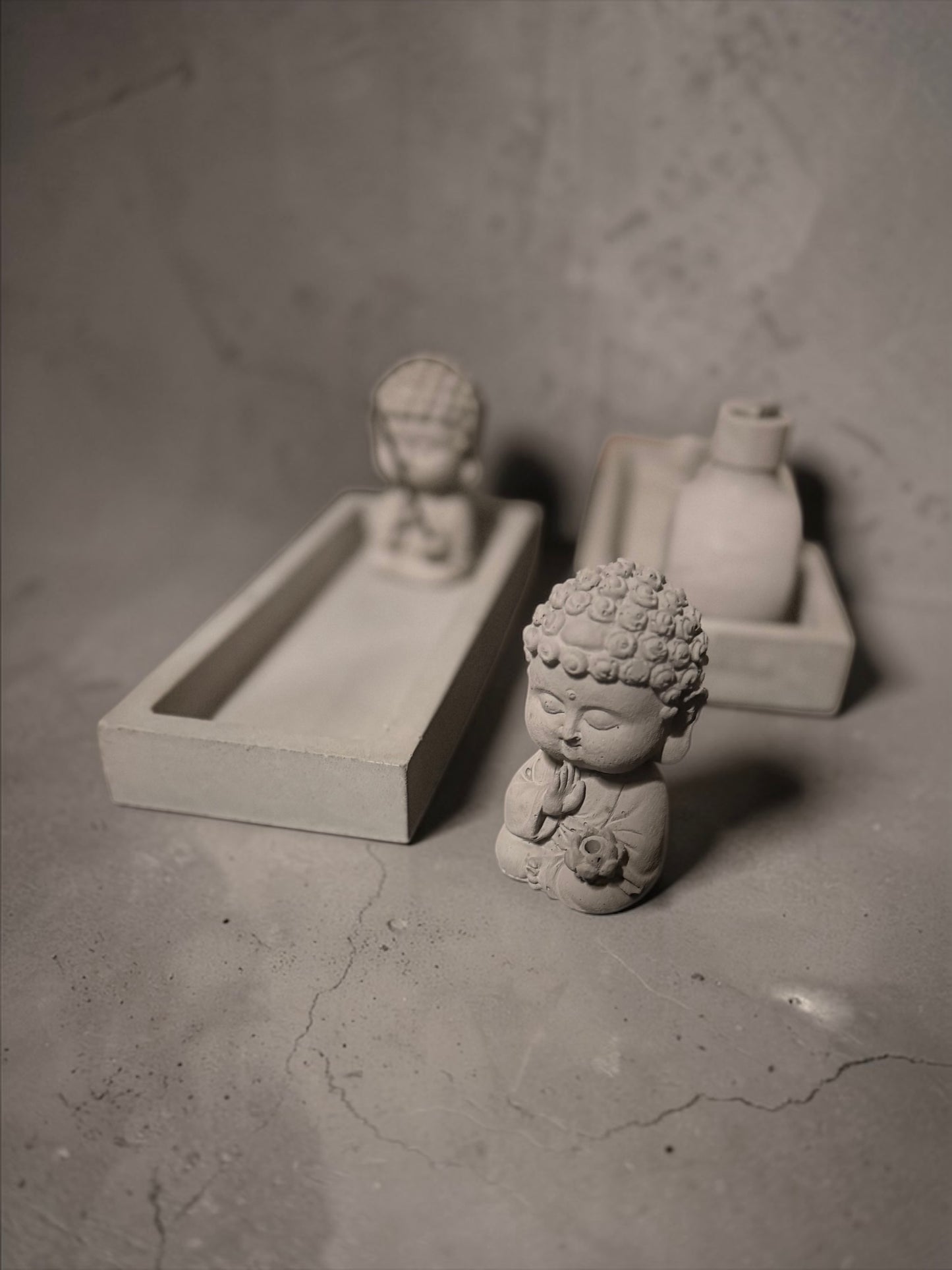 Incense burner Buddha - Yoga Studio Decor