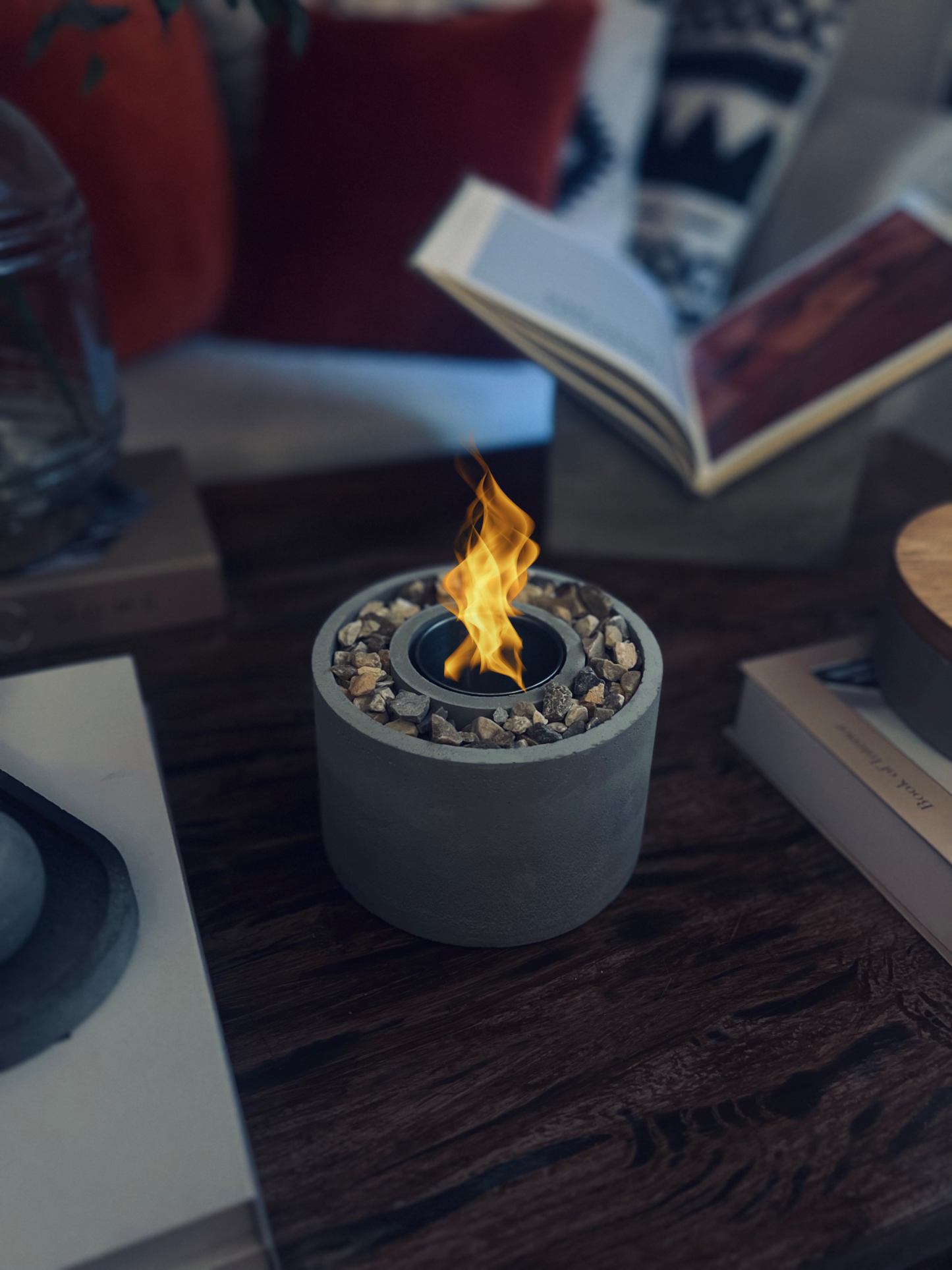 Seconds: Tabletop elegant Fire-pit