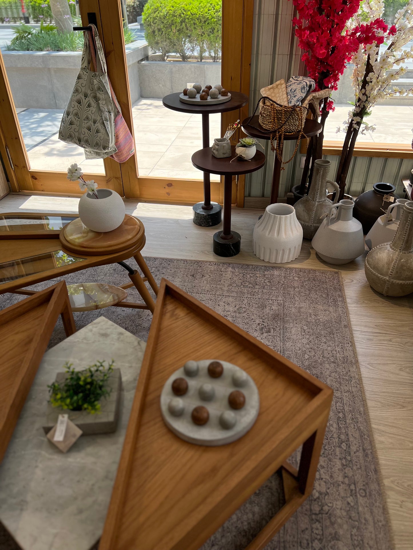 Concrete round Tic tac toe