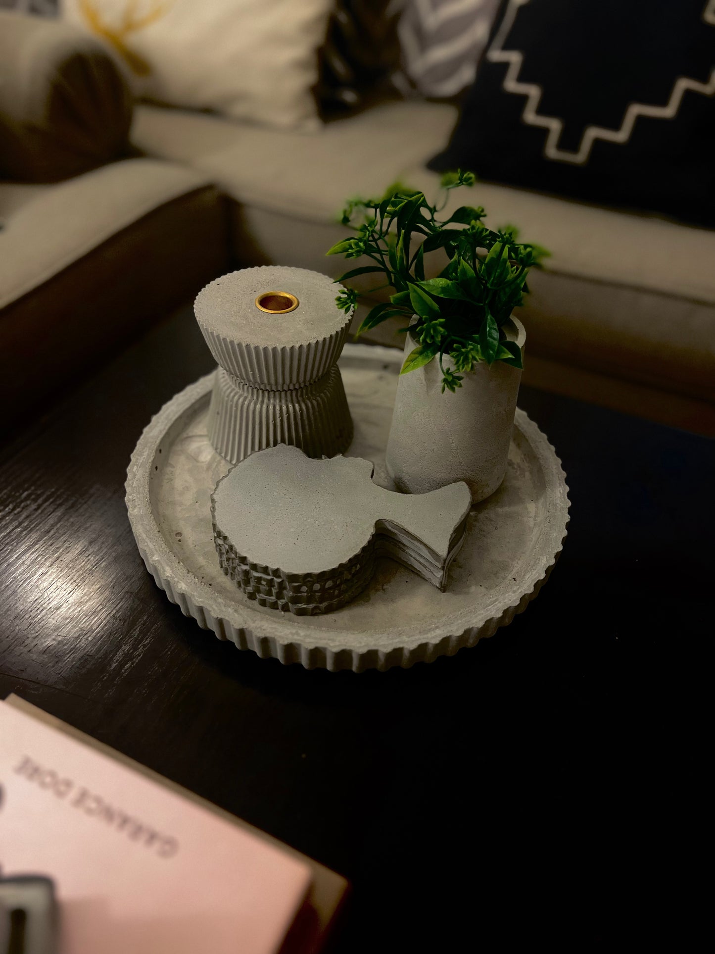 Striped Rough tray - limited edition