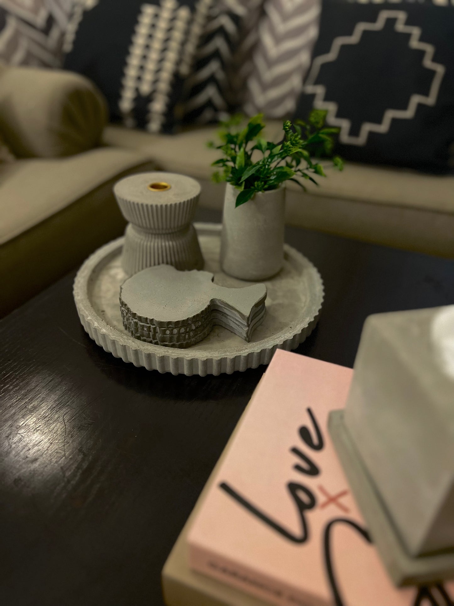 Striped Rough tray - limited edition