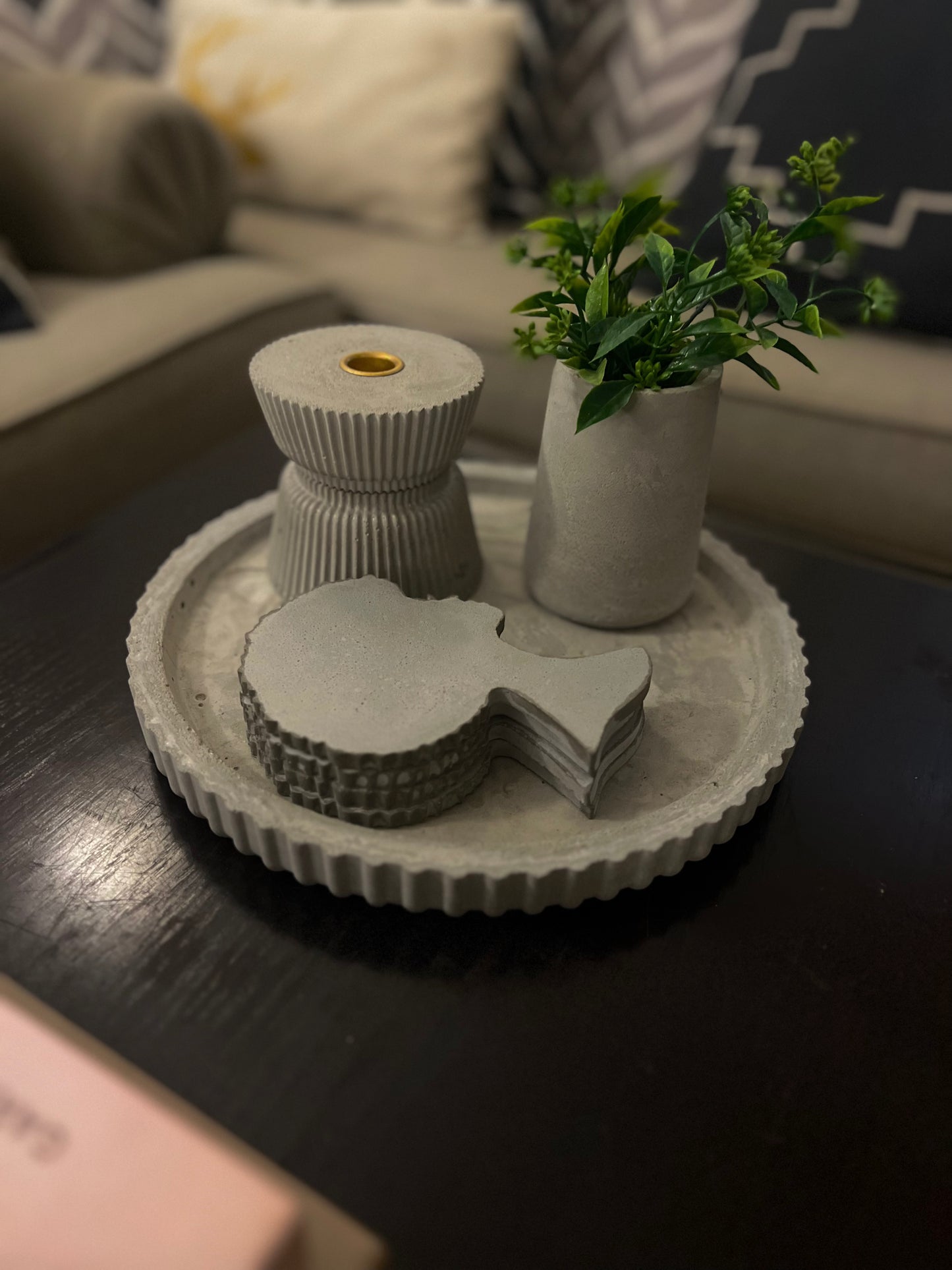 Striped Rough tray - limited edition