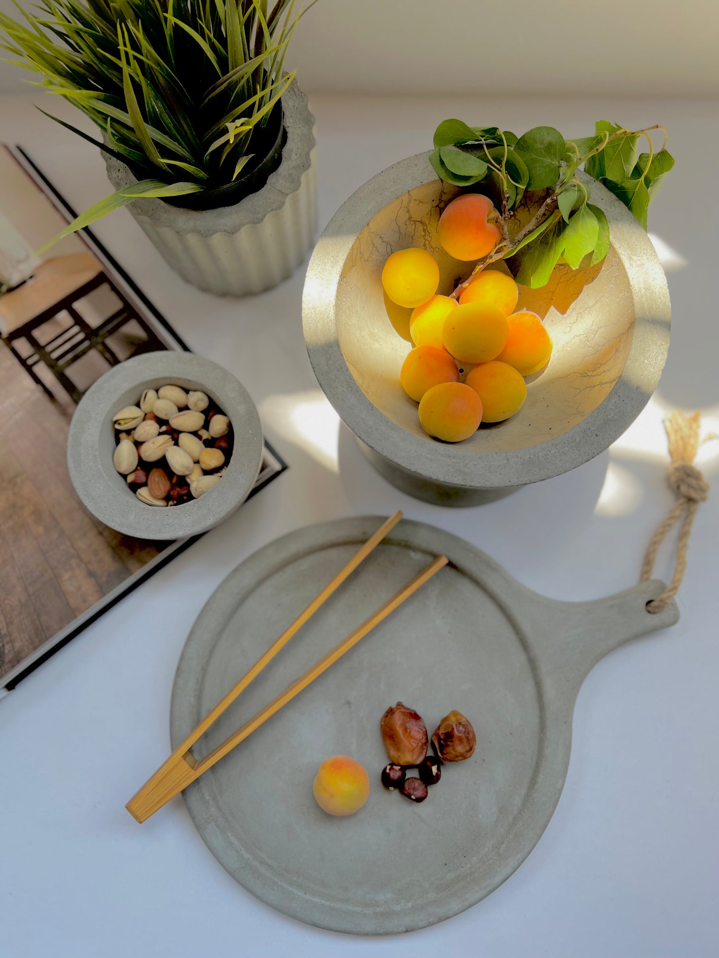 Concrete High Bowl