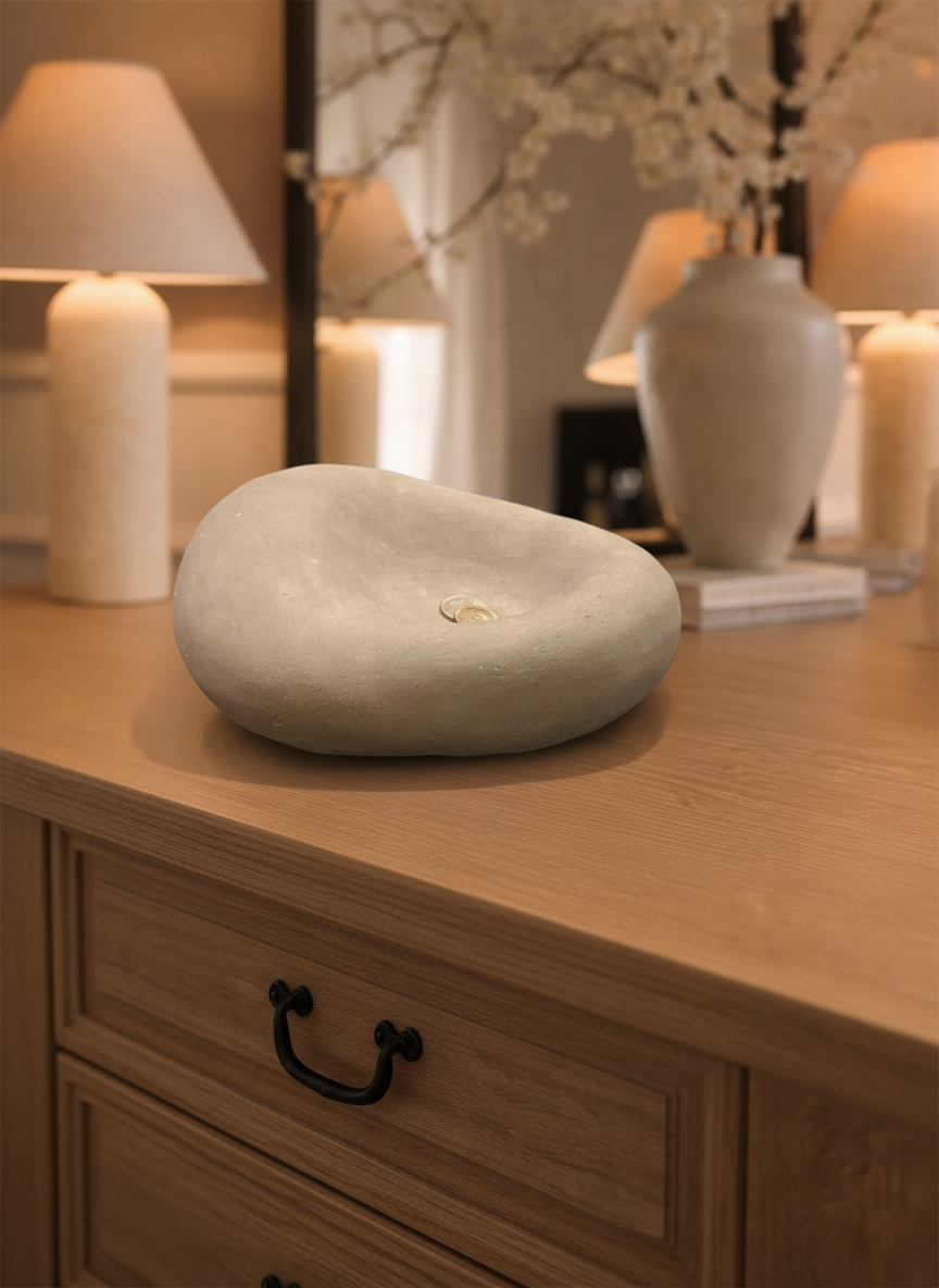 Stone Pebble bowl