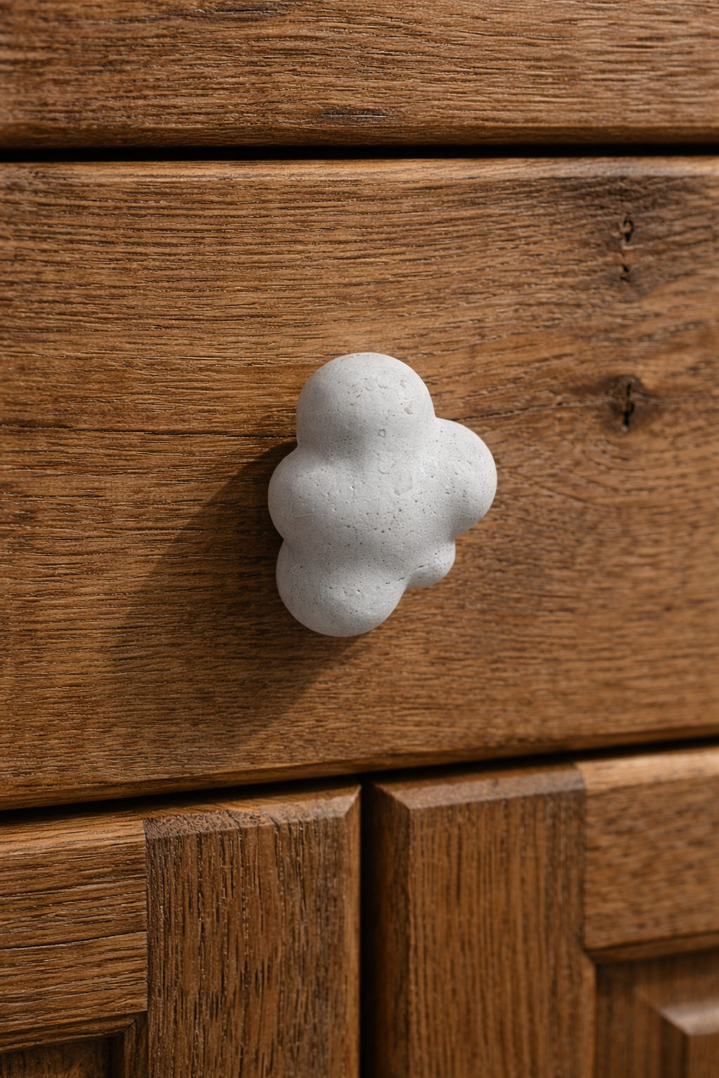 Concrete Cloud knobs Set