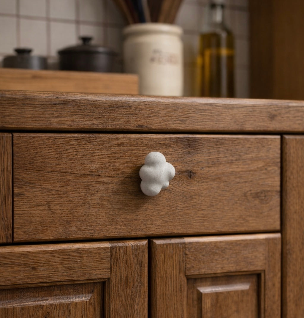 Concrete Cloud knobs Set