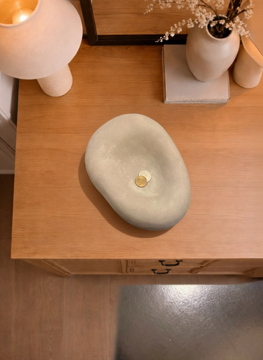 Stone Pebble bowl