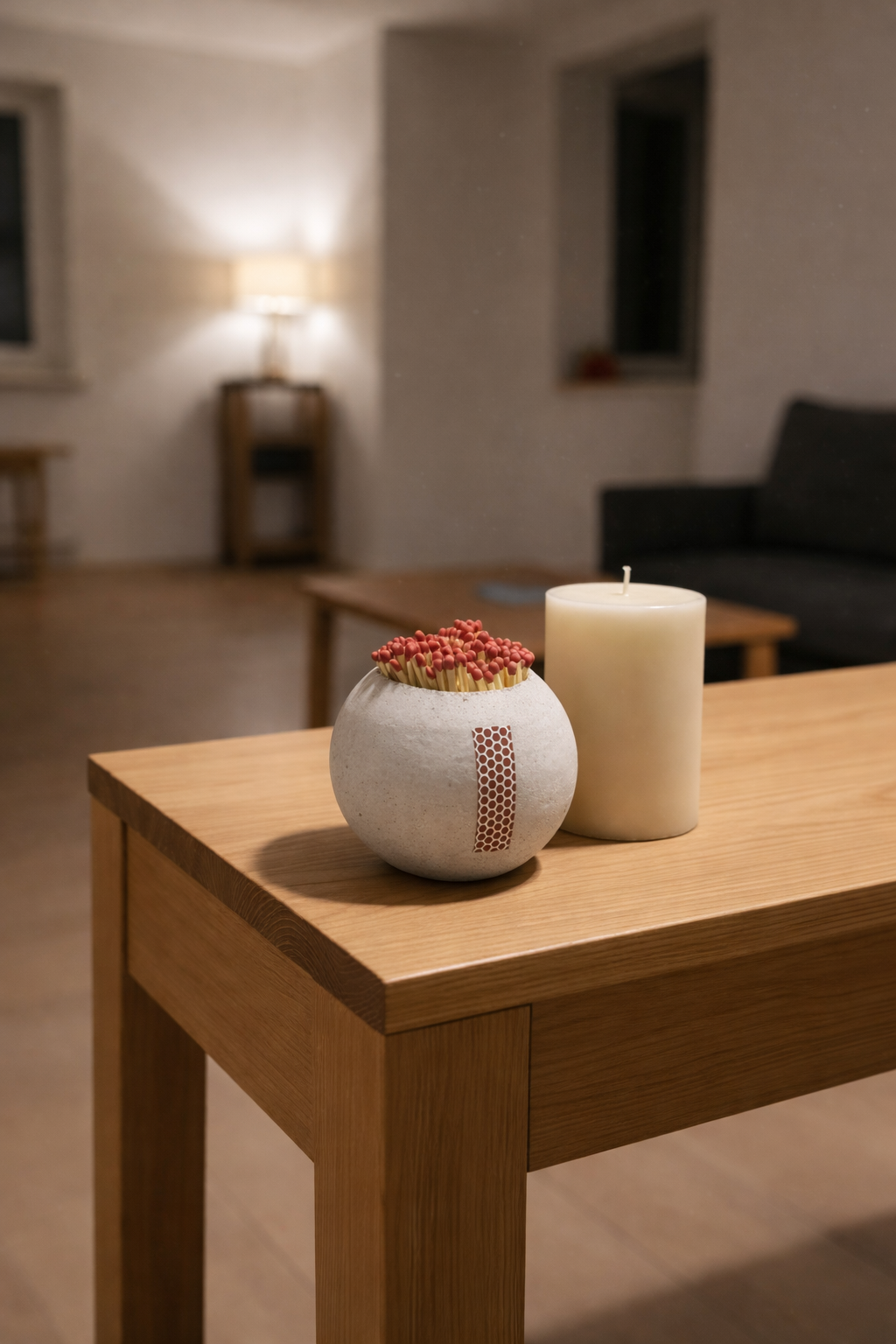 Stone Orb Match holder