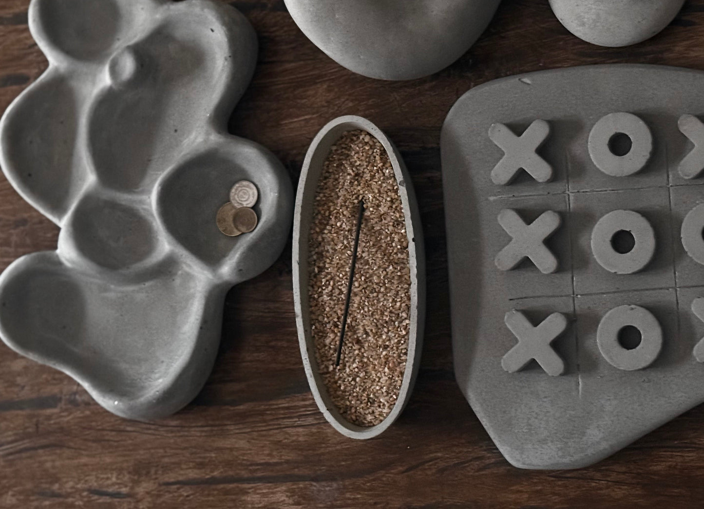 Sand Arc Oval Incense Holder