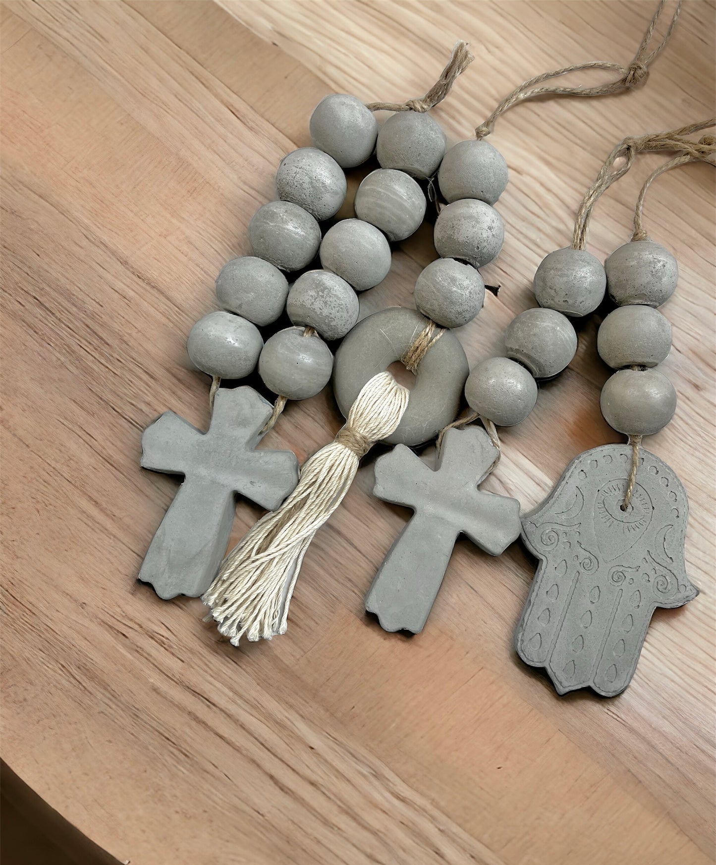 Mini Concrete beads Garland