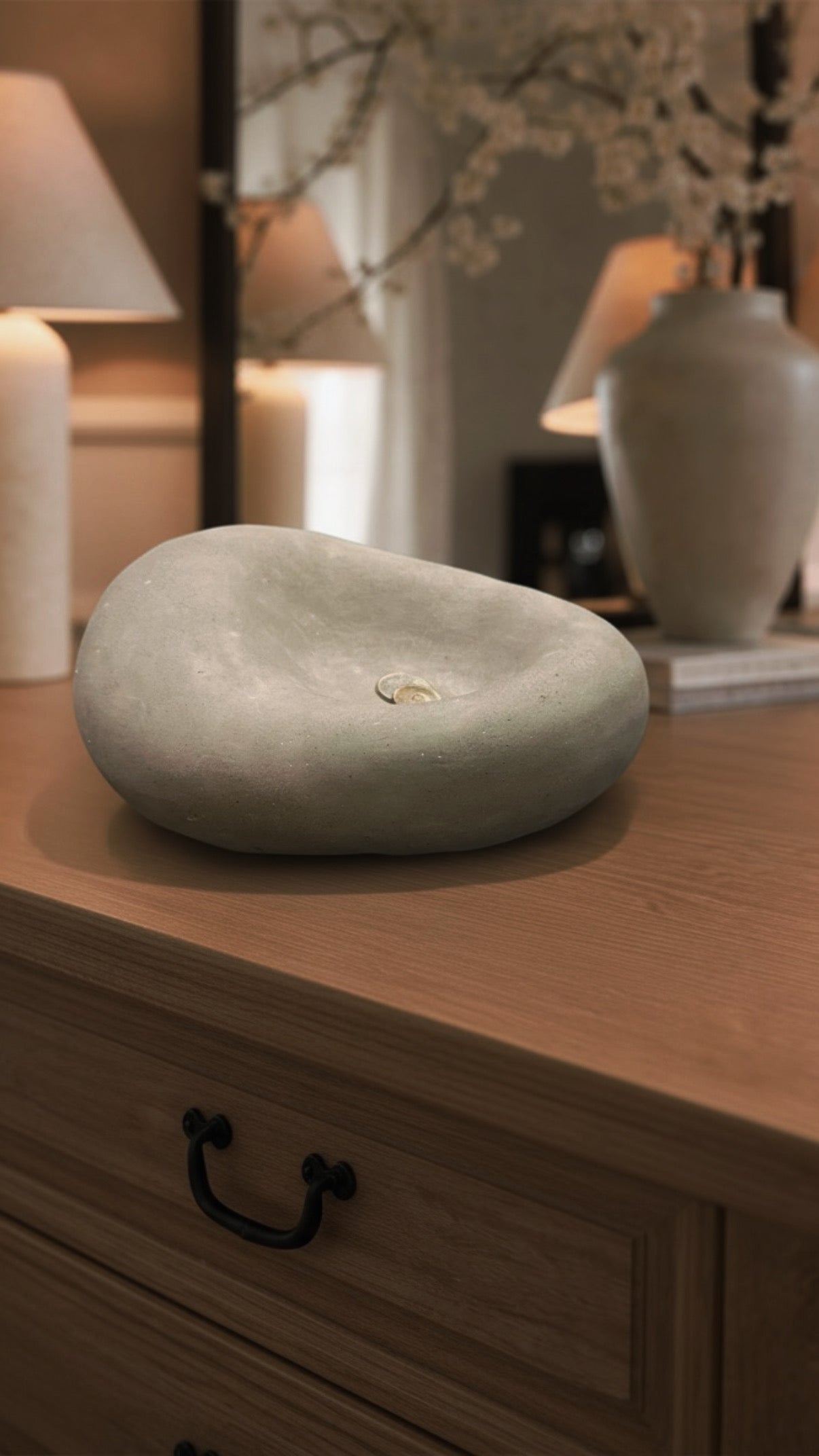 Stone Pebble bowl