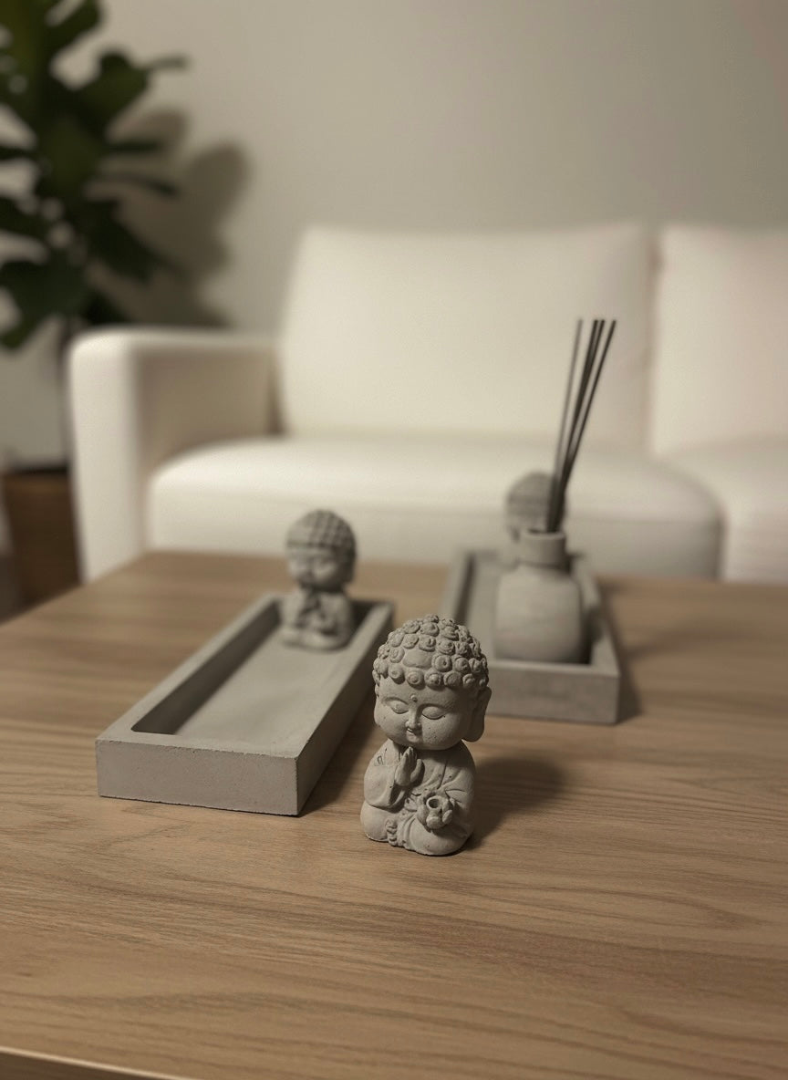 Incense burner Buddha - Yoga Studio Decor