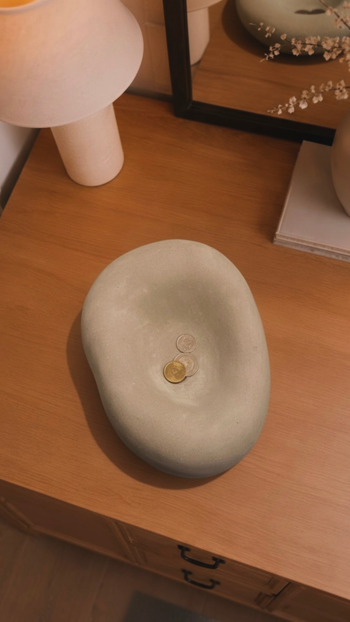 Stone Pebble bowl