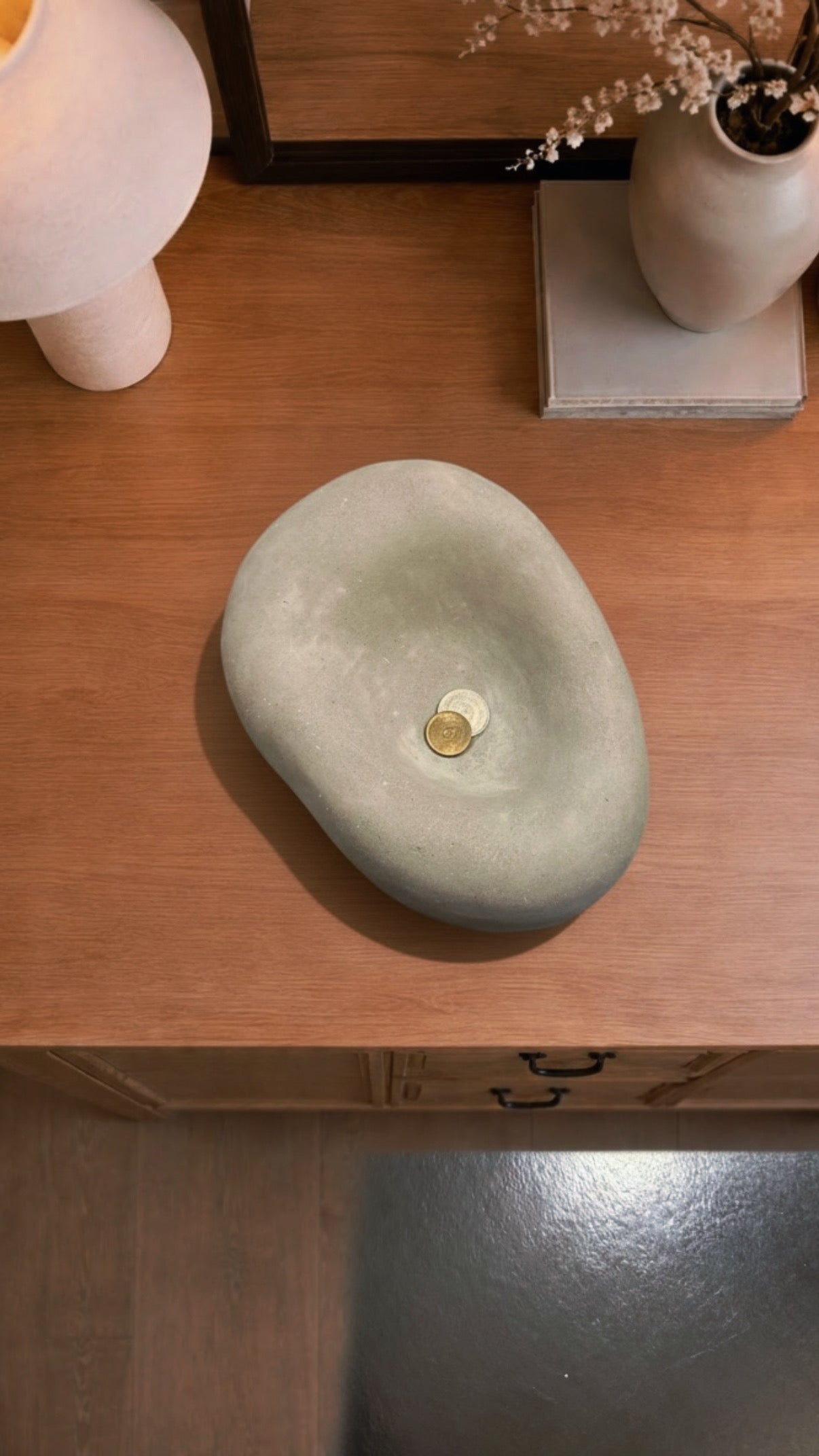 Stone Pebble bowl