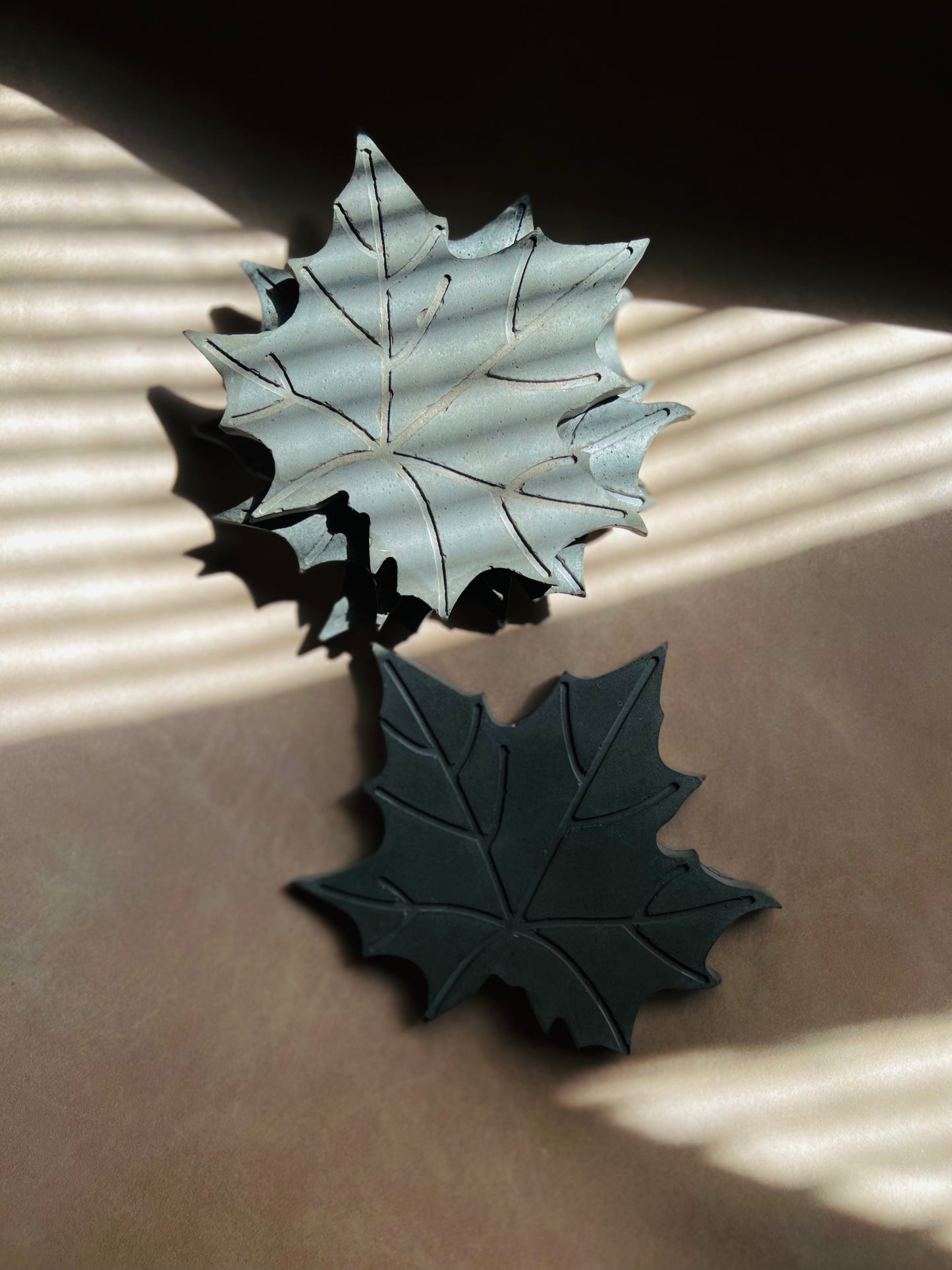 Autumn leaves coasters