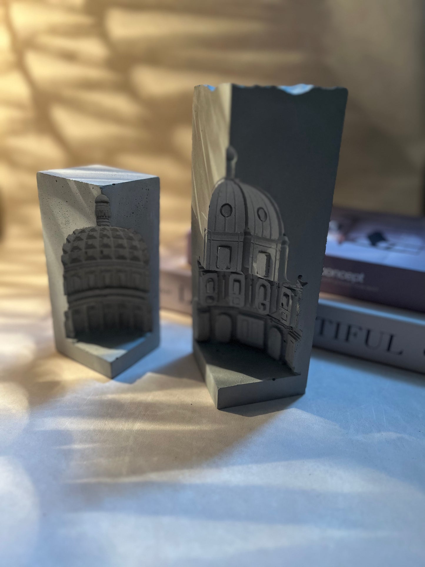 Architectural building bookend - New edition