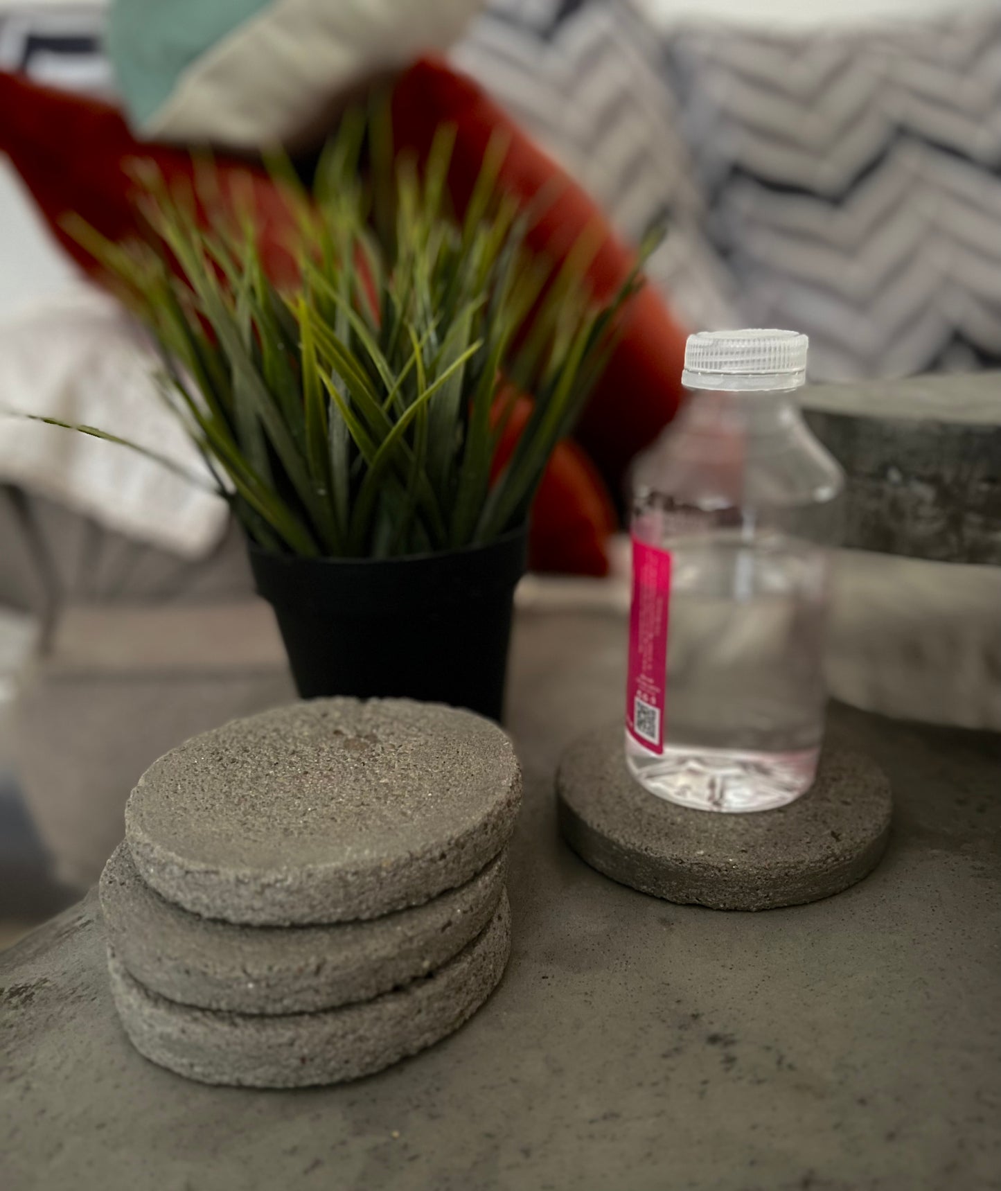 Chunky Sandy Stone Coasters