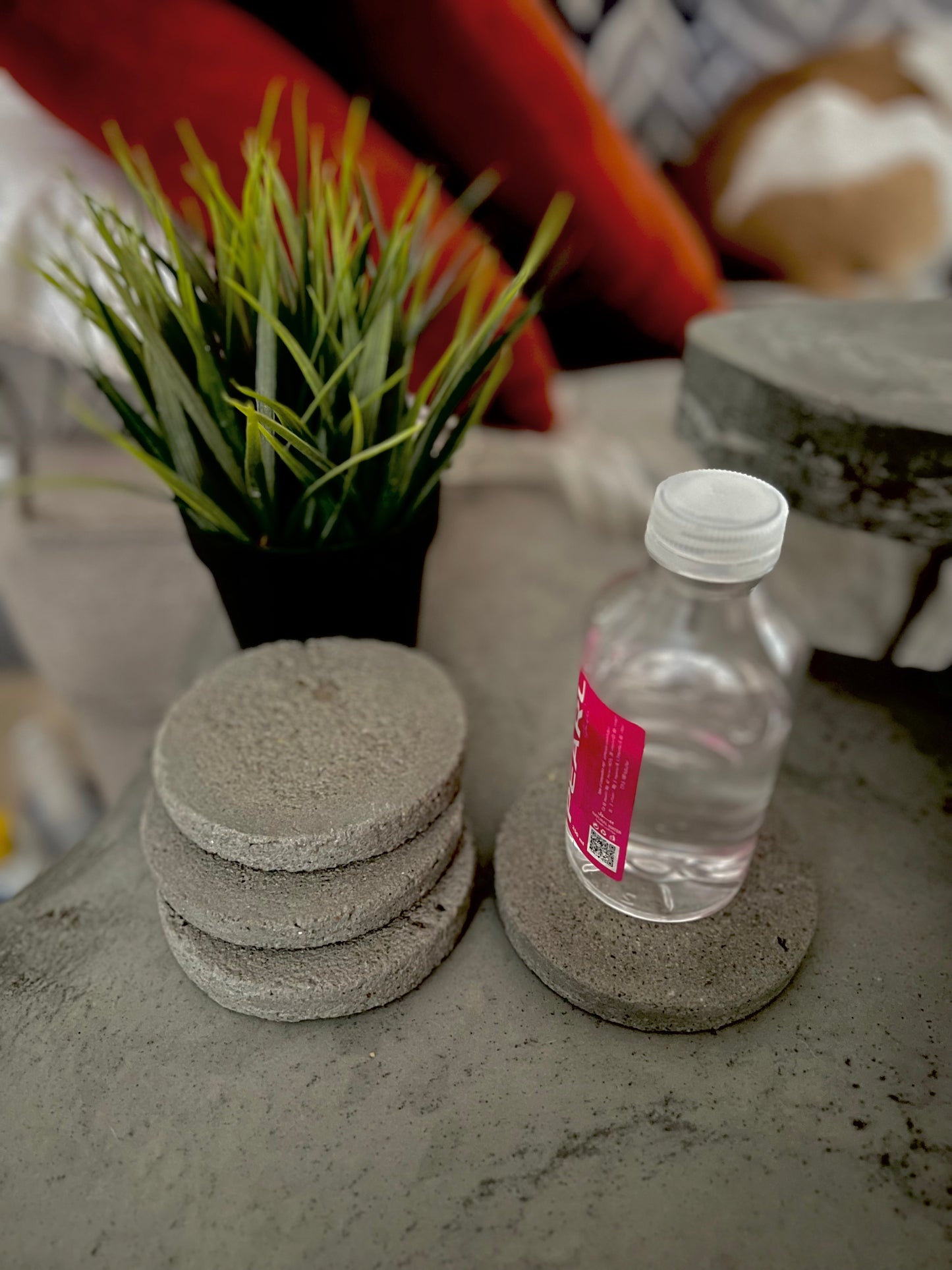 Chunky Sandy Stone Coasters